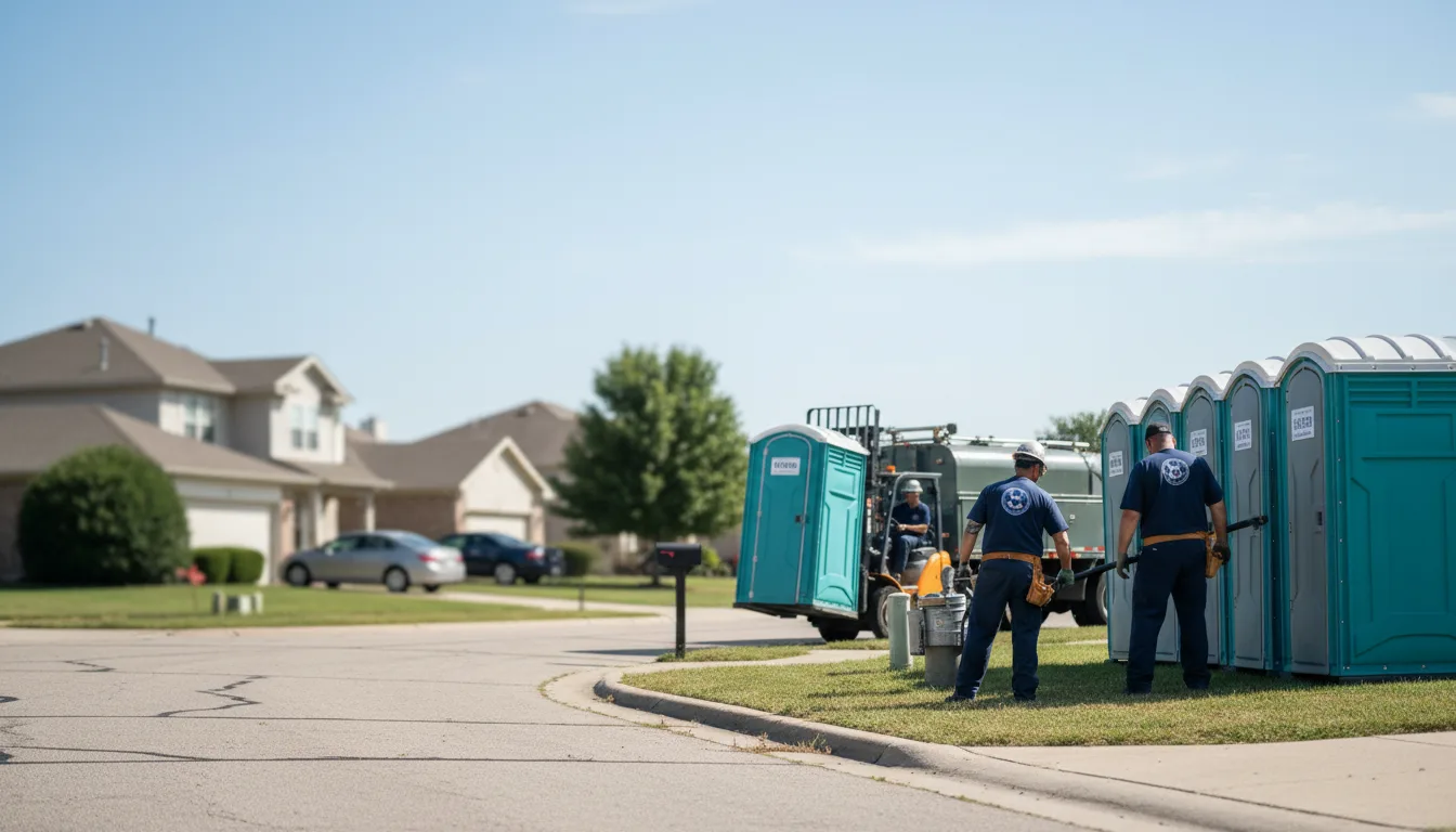 Porta Potty Rental in West Fork, AR near me
